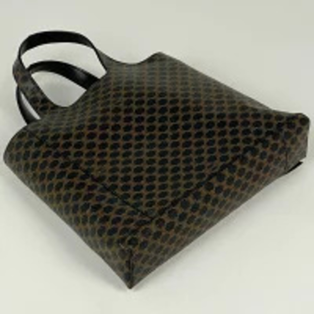 Celine handbag black Macadam bag canvas tote Black